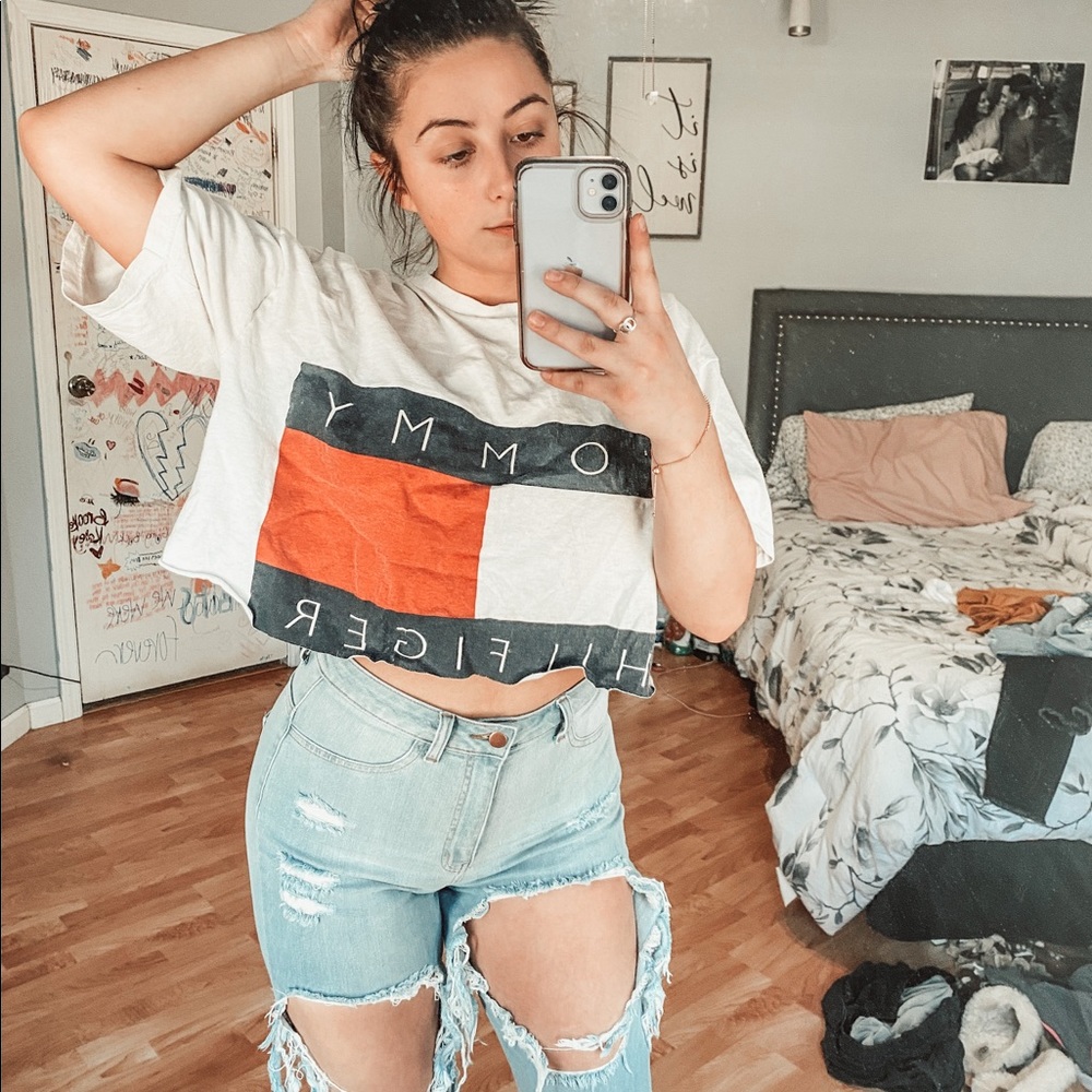 TOMMY HILFIGER vintage crop top